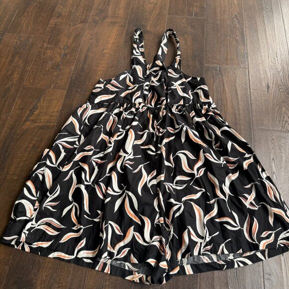 Anthropologie Hei Hei Women's Palma Printed Cutout Sleeveles Romper Shorts Sz M - Picture 7 of 12